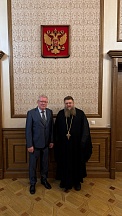 О встрече Посла России с Представителем Православной Церкви Чешских земель и Словакии при Патриархе Московском и всея Руси