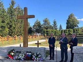 Выступление Посла России И.Б.Братчикова на открытии кладбища времен Первой мировой войны в н.п.Смилно (29 июля 2024 г.)