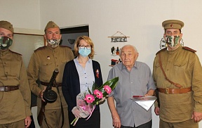 Вручение словацким ветеранам медалей «75 лет Победы в Великой Отечественной войне 1941-1945 гг.»