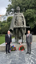 Руководители дипмиссий Союзного государства России и Белоруссии почтили память героев Словацкого национального восстания 1944 г.